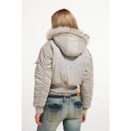 Picture of JUICY COUTURE WOMEN'S JACKET CAMILLE NYLON BOMBER STRING 6