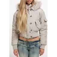 Picture of JUICY COUTURE WOMEN'S JACKET CAMILLE NYLON BOMBER STRING 5