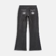 Picture of JUICY COUTURE WOMEN'S PANTS REGAL REBELLE CAISA ULTRA LOW RISE RAVEN 2