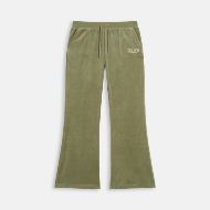 Picture of JUICY COUTURE WOMEN'S PANTS REGAL REBELLE CAISA ULTRA LOW RISE OIL GREEN 1