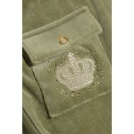 Picture of JUICY COUTURE WOMEN'S PANTS REGAL REBELLE CAISA ULTRA LOW RISE OIL GREEN 3