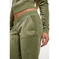 Picture of JUICY COUTURE WOMEN'S PANTS REGAL REBELLE CAISA ULTRA LOW RISE OIL GREEN 8
