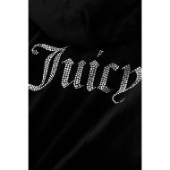 Picture of JUICY COUTURE WOMEN'S SWEATSHIRT MADISON HOODIE CLASSIC VELOUR BLACK 3