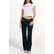 Picture of JUICY COUTURE WOMEN'S TOP JUICY SCRIPT BABY T-SHIRT WHITE 7