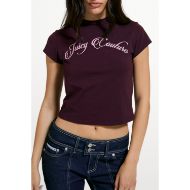 Picture of JUICY COUTURE WOMEN'S TOP JUICY SCRIPT BABY T-SHIRT WINETASTING 4