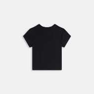 Picture of JUICY COUTURE WOMEN'S TOP OLD GOTHIC JUICY BABY T-SHIRT BLACK 2