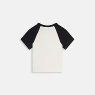 Picture of JUICY COUTURE WOMEN'S TOP REGAL REBELLE RAGLAN T-SHIRT MARSHMALLOW 2