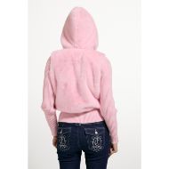 Picture of JUICY COUTURE WOMEN'S JACKET NAILA CONTRAST FUR ALMOND BLOSSOM 7