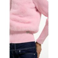 Picture of JUICY COUTURE WOMEN'S JACKET NAILA CONTRAST FUR ALMOND BLOSSOM 8