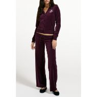 Picture of JUICY COUTURE WOMEN'S SWEATSHIRT SCRIPT REBELLE ROBYN HOODIE WINETASTING 7