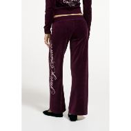 Picture of JUICY COUTURE WOMEN'S PANTS SCRIPT REBELLE OG STRAIGHT WINETASTING 5