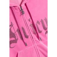 Picture of JUICY COUTURE WOMEN'S SWEATSHIRT ICCLE OLD GOTHIC HOODIE WILD ORCHID 3