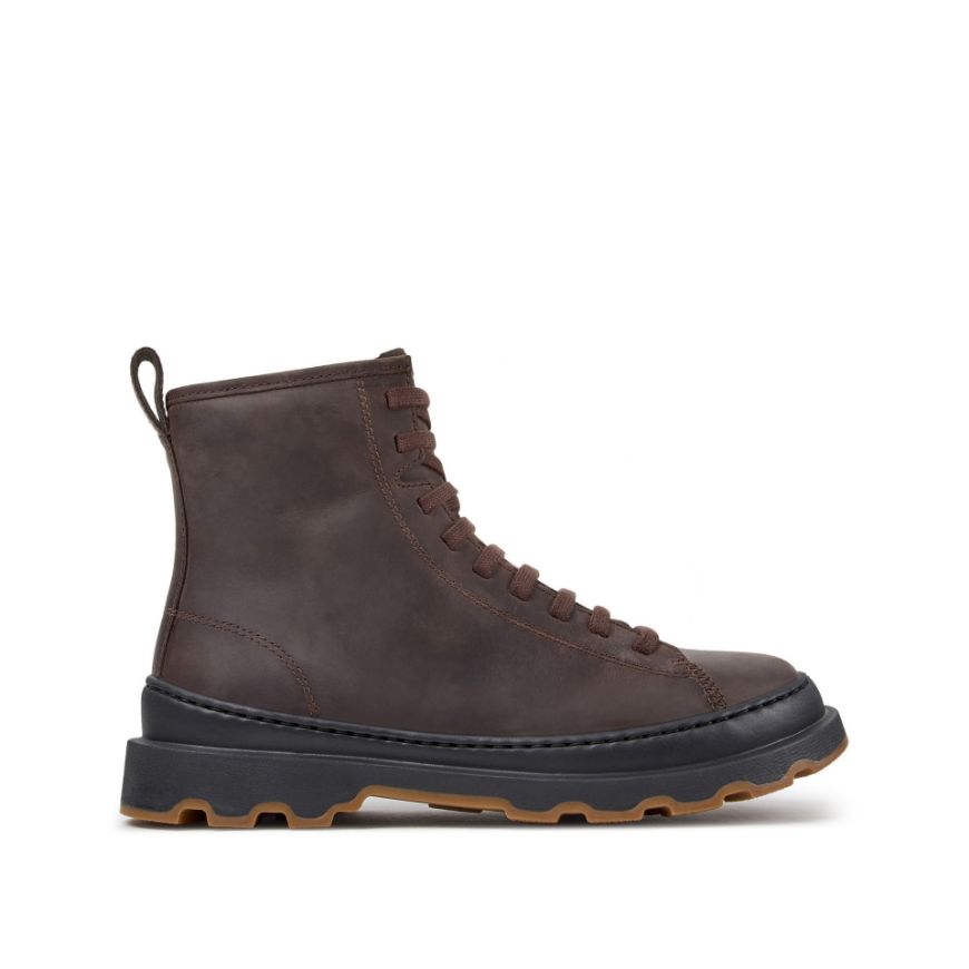 Снимка на CAMPER ДАМСКИ БОТИ BRUTUS+ BROWN