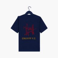 Picture of CRUYFF MEN'S HERITAGE JOHAN TEE BEACON BLUE 2