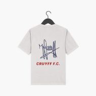 Picture of CRUYFF MEN'S HERITAGE JOHAN TEE LIGHT GREY MELANGE 2