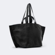 Picture of ALLSAINTS WOMEN'S LUTECE LEATHER TOTE BAG BLACK 2