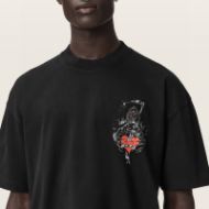 Снимка на ALLSAINTS МЪЖКА БЛУЗА SCIMITAR SHORT SLEEVE CREW WASHED BLACK 5