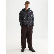 Снимка на SCOTCH&SODA МЪЖКИ СУИТШЪРТ JACQUARD RELAXED FIT HOODIE - SURREAL CLOUDS SKY CAPTAIN 7