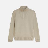 Снимка на SCOTCH&SODA МЪЖКИ ПУЛОВЕР TROYER ZIP WOOL-BLEND DROPPED SHOULDER - PURE CASHMERE 1