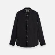 Снимка на SCOTCH&SODA МЪЖКА РИЗА CORE OXFORD SOLID BLACK 1