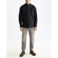 Снимка на SCOTCH&SODA МЪЖКА РИЗА CORE OXFORD SOLID BLACK 5