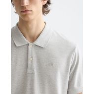 Picture of SCOTCH&SODA MEN'S CORE - LOGO PIQUE POLO GREY MELANGE 5