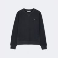 Picture of ALLSAINTS MEN'S HARLOW CREW WASHED BLACK 8