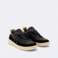 Снимка на ALLSAINTS MEN'S REGAN STRIPE CLASSIC BASKETBALL TRAINERS BLACK/CHALK WHITE 2