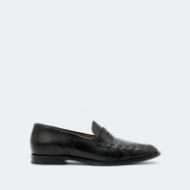 Снимка на ALLSAINTS WOMEN'S JULES HAND-STITCHED LEATHER LOAFERS BLACK 1