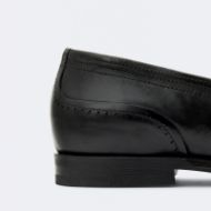 Снимка на ALLSAINTS WOMEN'S JULES HAND-STITCHED LEATHER LOAFERS BLACK 4