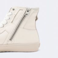 Снимка на ALLSAINTS WOMEN'S NUMONT VULCANISED HIGH-TOP TRAINERS OFF WHITE 4