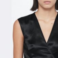 Снимка на ALLSAINTS ДАМСКА РОКЛЯ JEANNE BLACK SHEEN 2