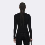Снимка на ALLSAINTS ДАМСКИ ПУЛОВЕР CRUZ BUTTON THROUGH BLACK 4