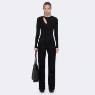 Снимка на ALLSAINTS ДАМСКИ ПУЛОВЕР CRUZ BUTTON THROUGH BLACK 6