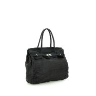 Снимка на CAMPOMAGGI МЪЖКА ЧАНТА SHOPPING LARICE COCCO PRINT BLACK 2