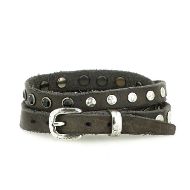 Снимка на CAMPOMAGGI ДАМСКА ГРИВНА TRIPLE STUDS GREY 3