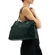 Снимка на CAMPOMAGGI ДАМСКА ЧАНТА SHOPPING CAROLINA DARK GREEN 4