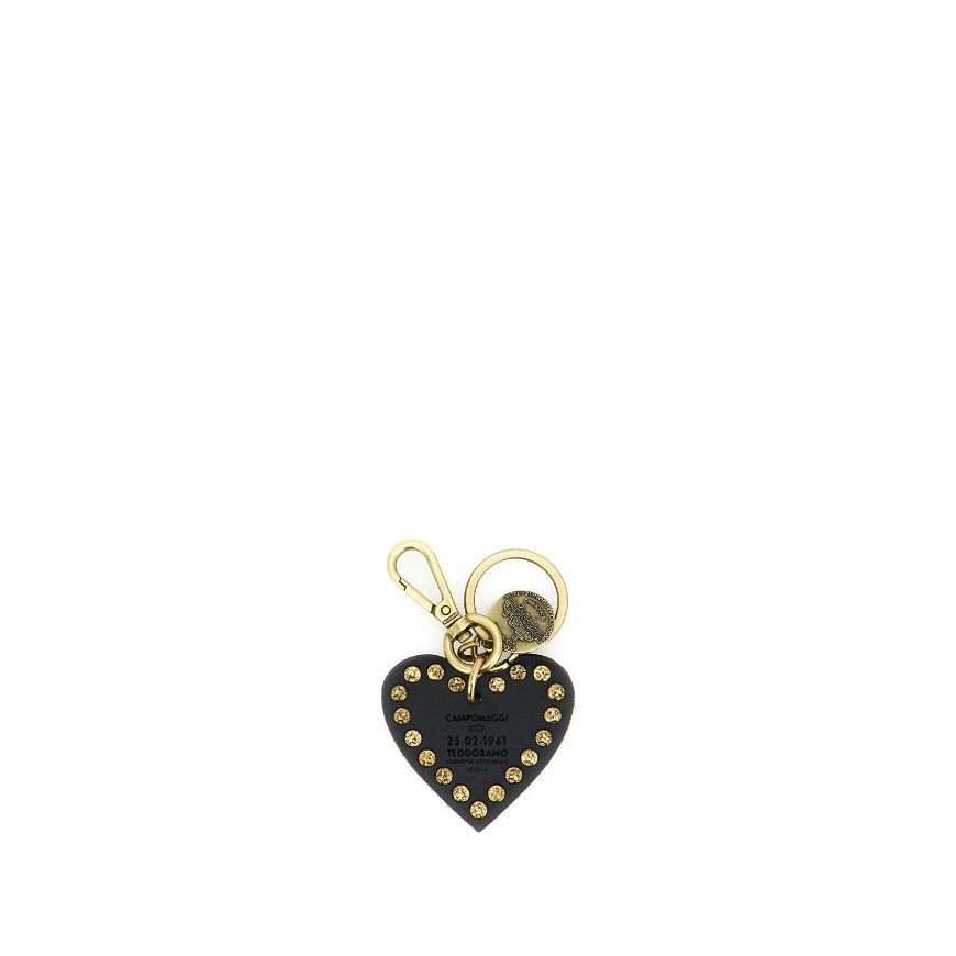 Снимка на CAMPOMAGGI ДАМСКИ КЛЮЧОДЪРЖАТЕЛ CUORE BLACK