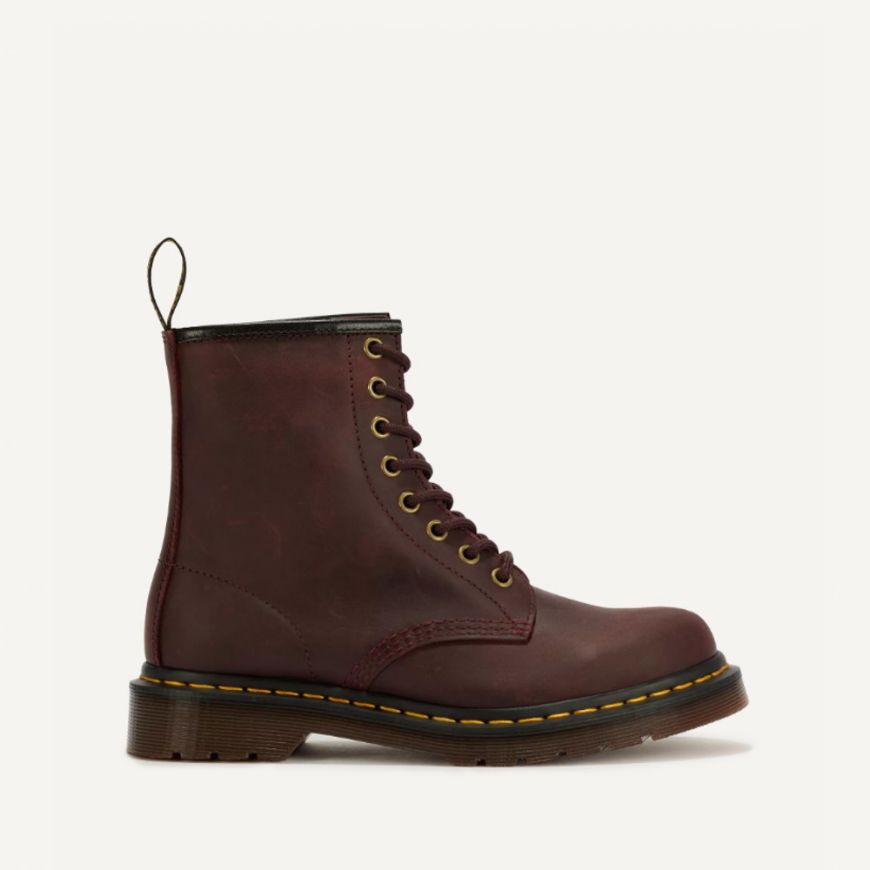 Снимка на DR. MARTENS МЪЖКИ ОБУВКИ 1460 CRAZY HORSE LEATHER BOOTS CHERRY RED