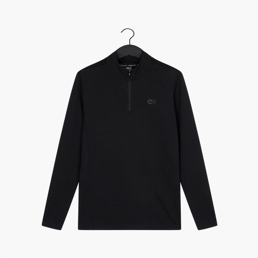 Снимка на CRUYFF МЪЖКИ СУИТШЪРТ REFLECT RUNNING 1/4 ZIP TOP BLACK