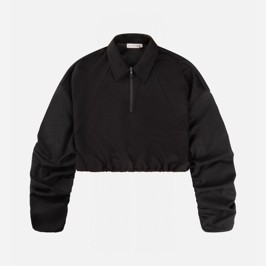 Снимка на OTP ДАМСКИ СУИТШЪРТ SOREN GATHERED SLEEVE CREW BLACK