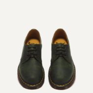 Снимка на DR. MARTENS МЪЖКИ ОБУВКИ 1461 3 EYE CRAZY HORSE LEATHER LACE UP SHOES GREEN 3
