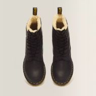 Снимка на DR. MARTENS ДАМСКИ ОБУВКИ 1460 SERENA FAUX FUR LINED LEATHER LACE UP BOOTS BLACK 3