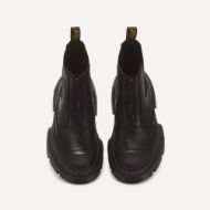 Снимка на DR. MARTENS ДАМСКИ ОБУВКИ DMXL ZIP CHELSEA LEATHER BOOTS LUNAR BLACK 4