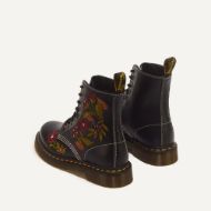 Снимка на DR. MARTENS ДАМСКИ ОБУВКИ 1460 PASCAL FLORAL 8-EYE LACE UP LEATHER BOOTS WANAMA BLACK 4
