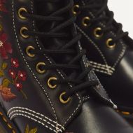 Снимка на DR. MARTENS ДАМСКИ ОБУВКИ 1460 PASCAL FLORAL 8-EYE LACE UP LEATHER BOOTS WANAMA BLACK 6