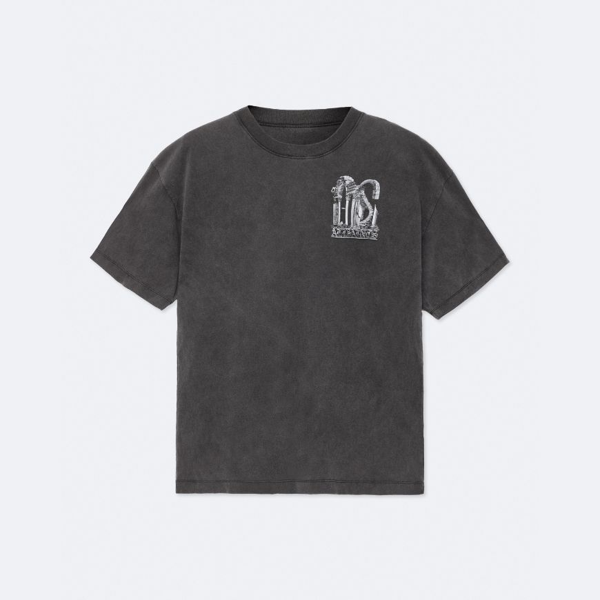 Снимка на ALLSAINTS МЪЖКА БЛУЗА SHRINES RELAXED GRAPHIC WASHED BLACK