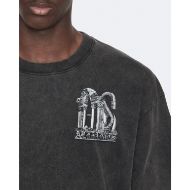 Снимка на ALLSAINTS МЪЖКА БЛУЗА SHRINES RELAXED GRAPHIC WASHED BLACK 6