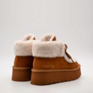 Снимка на REPLAY ДАМСКИ БОТУШИ CHIC BOW MID BOOTS BROWN 3