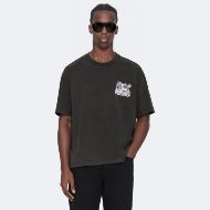 Снимка на ALLSAINTS МЪЖКА БЛУЗА BATTLES SHORT SLEEVE WASHED BLACK 1